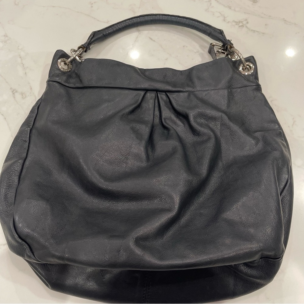 Gently used Marc by Marc Jacobs black leather hobo purse - Picture 11 of 16